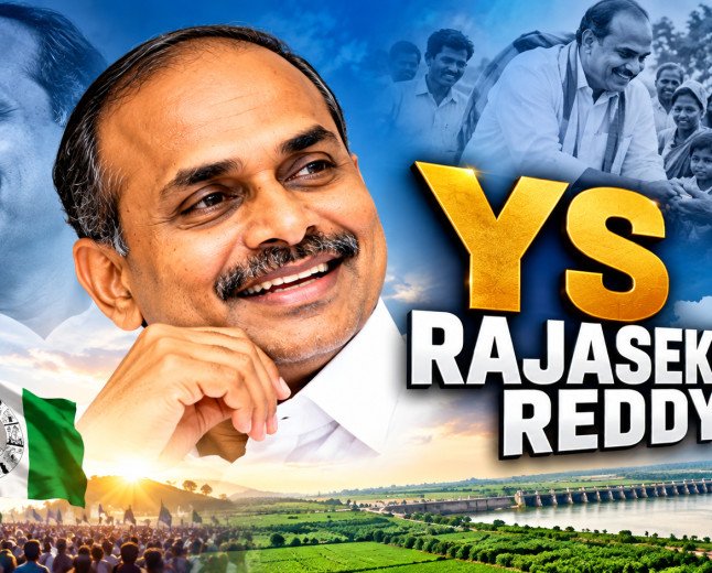 జన హృదయ నేత: డాక్టర్ వై.ఎస్. రాజశేఖరరెడ్డి అజేయ ప్రస్థానం